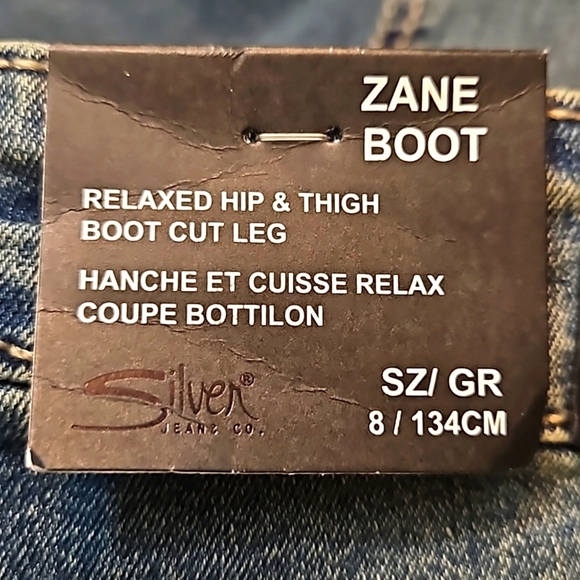 Silver Jeans Zane Boys Bootcut Jeans - Picture 5 of 6